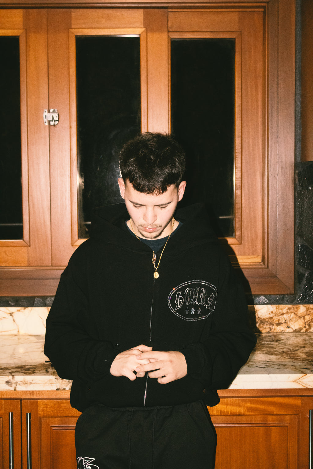 Hoodie Double Zipper